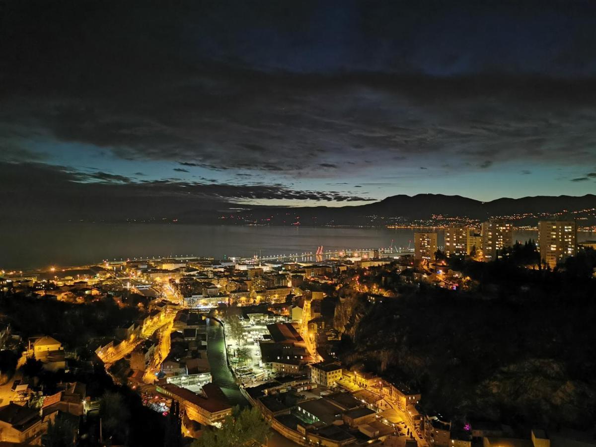 Apartment Belvedere With Seaview Rijeka Eksteriør billede