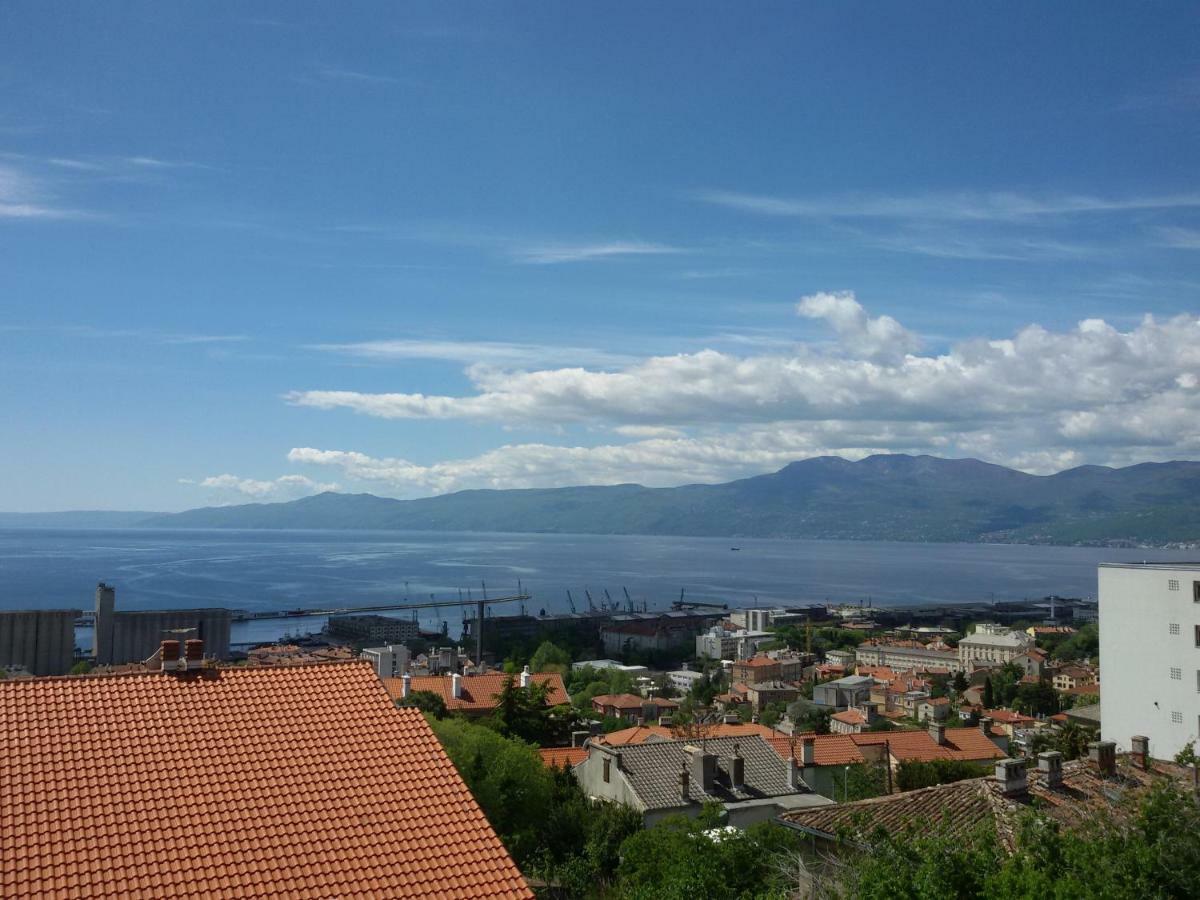 Apartment Belvedere With Seaview Rijeka Eksteriør billede